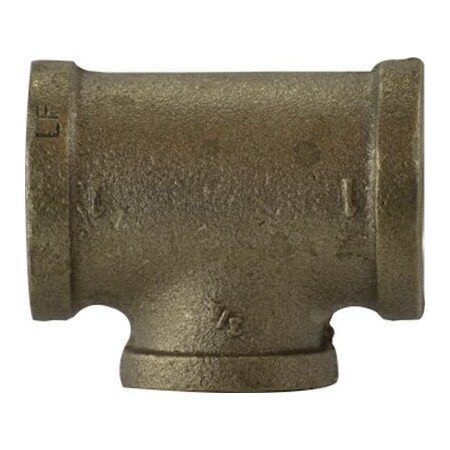 Midland Industries 112 X 1 BRASS RED TEE LF 44318LF